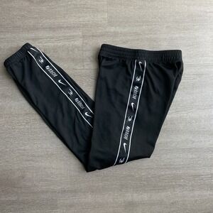 Nike Boys 3 Brand Side Strip Logo Jogger Athletic Ankle Pants Size Large 1413